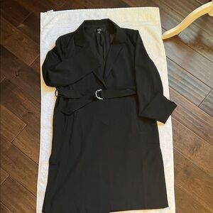 Lulu's Classic Lightweight Black Belted Jacket